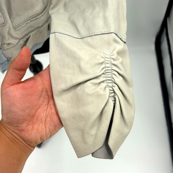 UEC Vintage Roncarati leather blazer size 40/ 4 - Picture 7 of 16